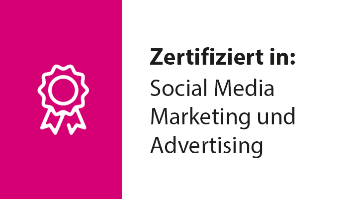 Zertifizierung in Social Media Marketing und Advertising